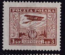 POLAND 1925 Airmail Fi 218 Mint Hinged - Nuevos