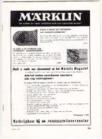 'MÄRKLIN'  Catalogus - Maart 1968 - The Netherlands