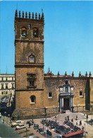 BADAJOZ, Plaza De España Y Catedral,  2 Scans - Badajoz