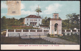 CPA - (Sao Tome Et Principe) Aspecto Geral Dos Terreiros Roca Guegué - Sao Tome And Principe