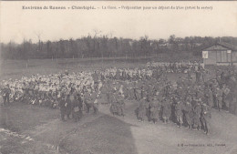CHANTEPIE : La Gare - Le 48ème D'infanterie Sur Le Départ - Other & Unclassified