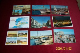 LOT DE 9 CARTES DE CANNET  / PYRENEES ORIENTALES - Canet En Roussillon