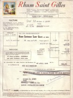 GIRONDE - BORDEAUX - RHUM SAINT GILLES - 1960 - 1950 - ...