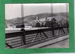 La Voulte-sur-Rhône Vue Générale Et Le Pont Suspendu 02/09/1963 - La Voulte-sur-Rhône