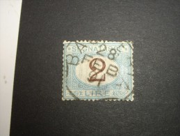 ITALIA  ITALY ITALIE    1870   Taxe  2 Lire - Portomarken