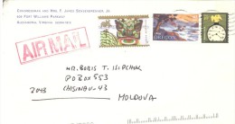 2009. USA, The Letter By Air-mail Post From Alexandria(Virginia) To Moldova - Covers & Documents