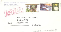 2009. USA, The Letter By Air-mail Post From Alexandria(Virginia) To Moldova - Briefe U. Dokumente