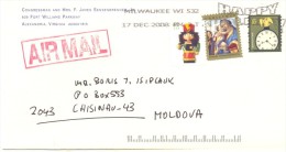 2009. USA, The Letter By Air-mail Post From Alexandria(Virginia) To Moldova - Lettres & Documents