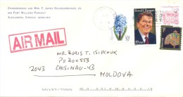 2005. USA, The Letter By Air-mail Post From Alexandria(Virginia) To Moldova - Cartas & Documentos