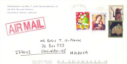 2003. USA, The Letter By Air-mail Post From Alexandria(Virginia) To Moldova - Lettres & Documents
