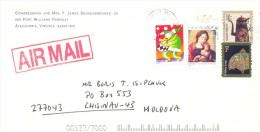 2003. USA, The Letter By Air-mail Post From Alexandria(Virginia) To Moldova - Cartas & Documentos