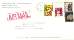 2003. USA, The Letter By Air-mail Post From Alexandria(Virginia) To Moldova - Covers & Documents