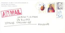 2004. USA, The Letter By Air-mail Post From Alexandria(Virginia) To Moldova - Cartas & Documentos