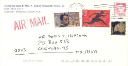 2005. USA, The Letter By Air-mail Post From Nashotah(Wisconsin) To Moldova - Briefe U. Dokumente