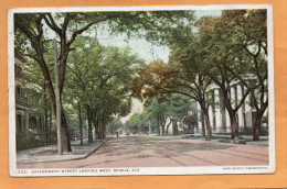 Mobile Ala Gov´t Street 1918 Postcard - Mobile