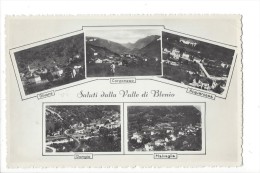 14081 - Saluti Dalla Valle Di Blenio Olivone Corzoneso Acquarossa Dongio Malvaglia Multivues - Acquarossa