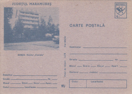 38832- BORSA- WATERFALL HOTEL, TOURISM, POSTCARD STATIONERY, 1991, ROMANIA - Hotels, Restaurants & Cafés