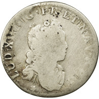 Monnaie, France, Louis XV, 1/10 Écu Vertugadin, 12 Sols, 1/10 ECU, 1716, Lille - 1715-1774 Louis XV Le Bien-Aimé