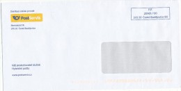 K7206 - Czech Rep. (201x) 370 20 Ceske Budejovice 90 (Czech Post - Branch POSTSERVIS) - Official Envelope - Lettres & Documents