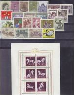 Österreich Jahrgang 1972 Postfrisch/ Mint ** Komplett - Años Completos