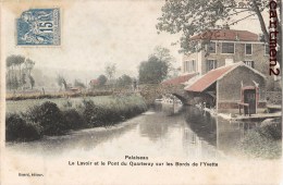 PALAISEAU LE LAVOIR ET LE PONT DU QUARTERAY SUR LES BORDS DE L'YVETTE 91 ESSONNE - Palaiseau