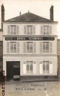 CARTE PHOTO : ETAMPES  HOTEL TERMINUS AUDOUY PROPRIETAIRE 91 ESSONNE - Etampes