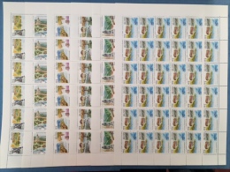 Russia 2003 Sheets Russian Regions Lanscape European Geography Places Nature Architecture Stamps MNH Michel 1054-1059 - Collections