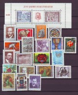 Österreich Jahrgang 1976 Postfrisch/ Mint ** Komplett - Annate Complete