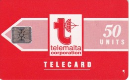 TARJETA DE MALTA DE 50 UNITS DE UNA ANTENA PARABOLICA PARA SATELITES (SATELLITE-SATELITE) - Astronomy