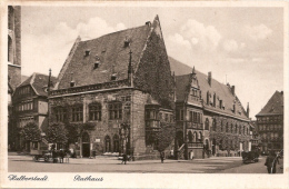 Halberstadt - S/w Rathaus - Halberstadt