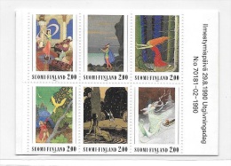 Finland 1990 Fairy Tales Illustrations By Rudolf Koiru Booklet MNH - Booklets