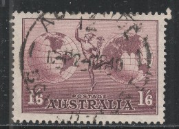 Australia 1937. Scott #C5 (U) Mercury And Hemispheres *Complete Issue* - Oblitérés