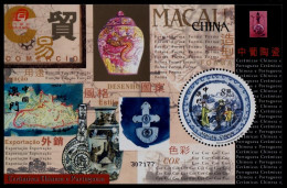 (092) Macau  China Porcellain / Cheramics / Odd Size / Bf / Bloc / 2000  ** / Mnh   Michel BL 83 - Autres & Non Classés