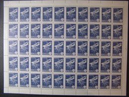 RUSSIA 1978 MNH (**)YVERT 130 Par Avion /STANDARD. The Plane/ La NORME. L'avion - Feuilles Complètes