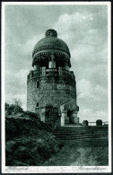 1709 - Ohne Porto - Alte Ansichtskarte - Halberstadt Bismarckturm Gel 1935 O. M. - Halberstadt