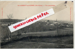 87 - SAINT LAURENT SUR GORRE- VUE PANORAMIQUE  - EDITEUR ERNEST MESIERE ST SAINT JUNIEN - Saint Laurent Sur Gorre