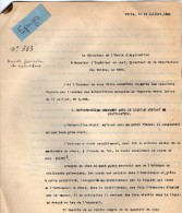 VP3558 - PARIS X LE MANS -  Lot De Documents - Tabac -  Fabrication Du Caporal Doux - Documenten