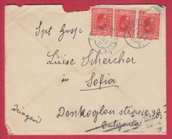204577 / 1931 - 3 X 1  DIN. - KING  Alexander I , CELJE ( Slovenia ) - SOFIA  , SHS Yugoslavia Jugoslawien - Briefe U. Dokumente