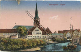 Buxtehude - Hafen - Verlag M. Glückstadt & Münden Hamburg - Buxtehude