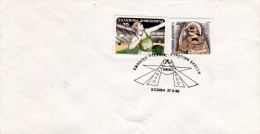 Greece- Commemorative Cover W/ "7th Commercial, Industrial & Agricultural Fair" [Kozani 27.8.1990] Postmark (posted) - Maschinenstempel (Werbestempel)