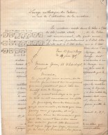 VP3585 - Tabac - Lettre + Note De Renseignements à L´inttention De Mr GREEN De LIVERPOOL - Documents