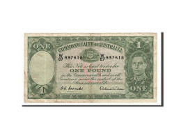 Billet, Australie, 1 Pound, 1938-1940, Undated (1952), KM:26d, TB+ - 1938-52
