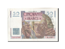 Billet, France, 50 Francs, 50 F 1946-1951 ''Le Verrier'', 1950, 1950-03-02 - 50 F 1946-1951 ''Le Verrier''