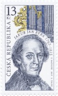 Czech Rep. / Stamps (2015) 0863: Jakub Jan Ryba (1765-1815) Czech Teacher & Composer (organ); Painter: Eva Haskova - Brieven En Documenten