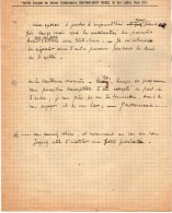 VP3604 -Tabac - Lettre De La Société Anonyme Des Anciens Ets CHAVANNE - BRUN Frères  à PARIS Pour  Mr SCHLOESING - Documents