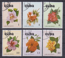 Cuba 1978 Orchids 6v Used (SB101F)) - Oblitérés