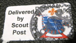 Great Britain Scout Post 15p - Used - Cinderellas