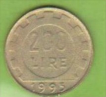 1995 Italia - 200 L  (circolata) - 200 Lire