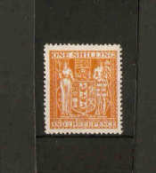 NEW ZEALAND 1931 - 1940 1s 3d Orange - Yellow SG F146 Thick ""Cowan" Paper UNMOUNTED MINT Cat £16 - Steuermarken/Dienstmarken