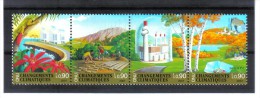 DEL1362 UNO  NEW YORK 2001   MICHL NR.  884/87 Viererstreifen  ** Postfrisch - Nuovi